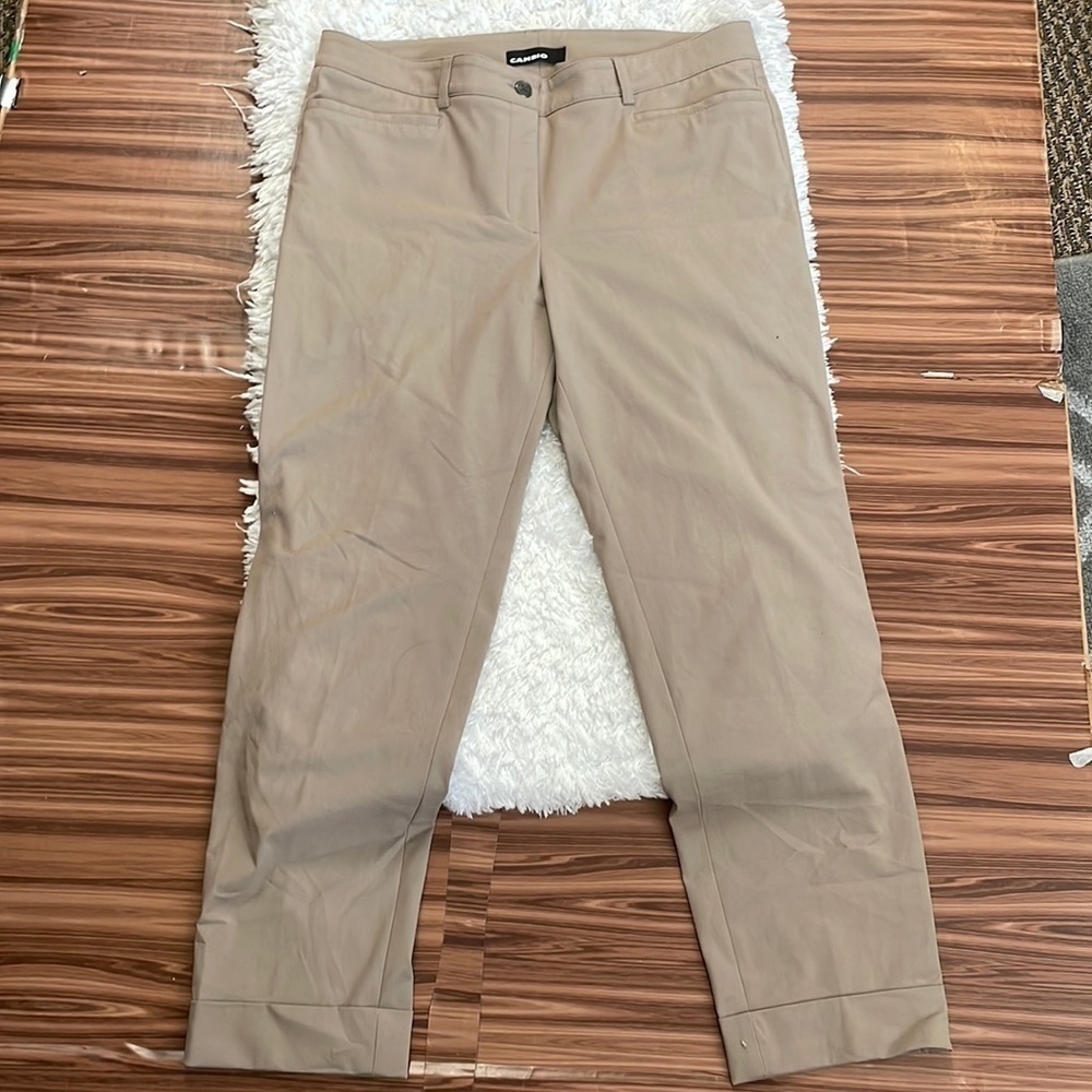 CAMBIO Khaki Trouser Pants Size 12